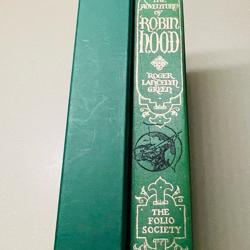 Adventure of Robin Hood Roger Lancelyn Green FOLIO SOCIETY HC in Slipcase 2003